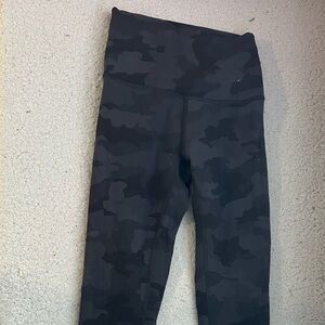 Lululemon Black Camo Leggings